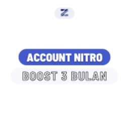 Account Nitro 3 Bulan